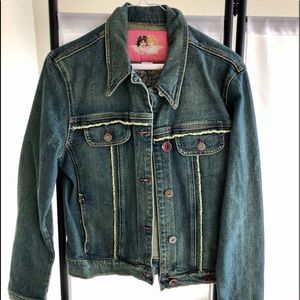 Fiorucci Demin Jacket Circa 80’s, 90’s! Mint Condition!
